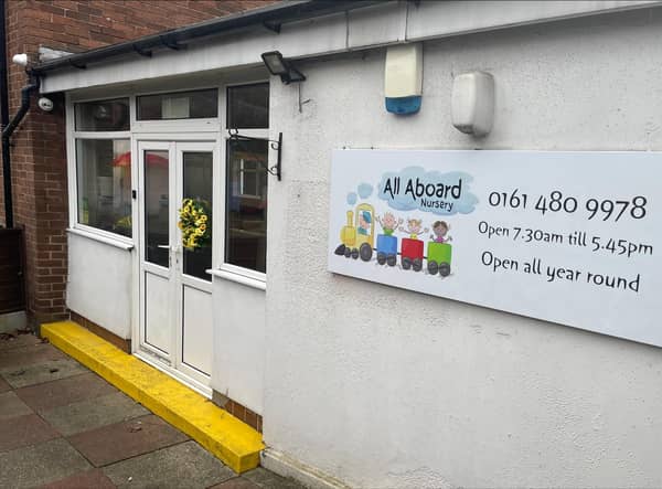 All Aboard Nursery,  Stockport. Image: Emma Jones