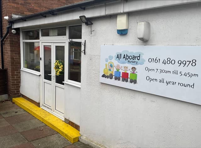 All Aboard Nursery,  Stockport. Image: Emma Jones