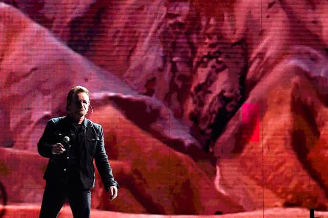 U2 singer Bono Credit: Getty