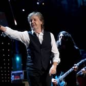  Paul McCartney performs Credit: Getty