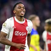 Jurrien Timber is the latest name to be linked with a move to United. Credit: Getty. 