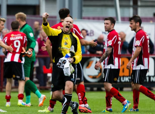 <p>Former Altrincham goalkeeper Stuart Coburn loved being part of non-league football. Credit: Michael Ripley </p>