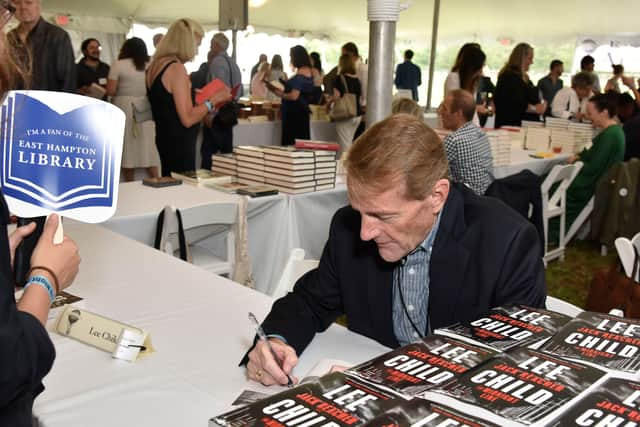 Author Lee Child is best known for his Jack Reacher books Credit: Getty