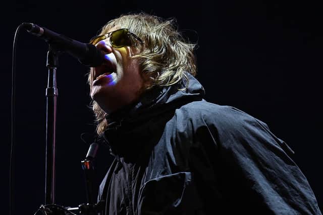 Liam Gallagher is a huge Man City fan Credit: Getty