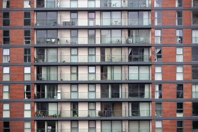  Flats and apartments in Salford Quays Credit: Getty