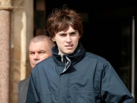 Gene Gallagher leaving Wood Green Crown Court. Credit: Paul Davey / SWNS