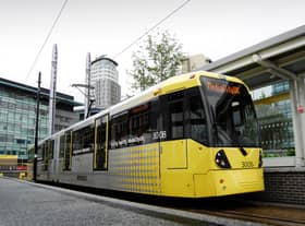 A Metrolink tram 