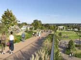 Impression of what Salford Rise could look like.  Credit: The English Cities Fund