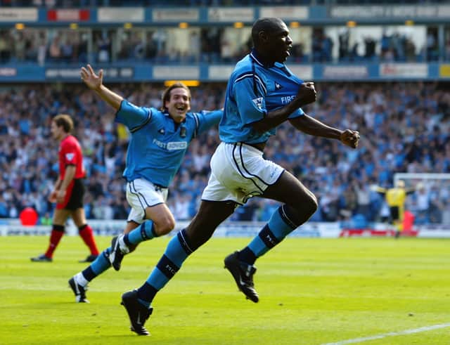 Goater scored 103 goals for City in 168 appearances. Credit: Getty.