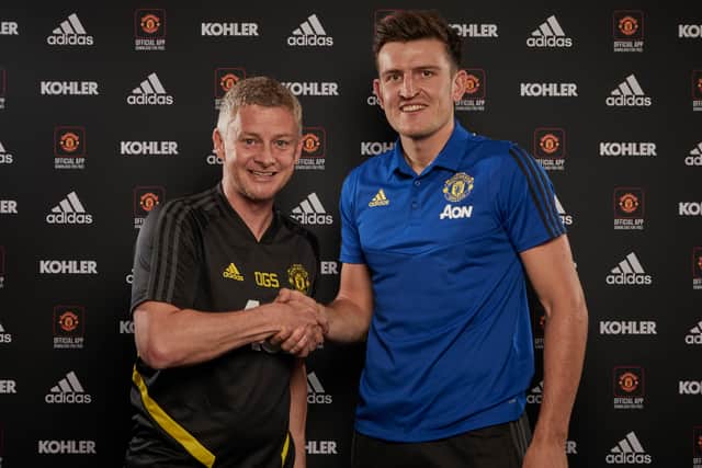 United paid £80m for Maguire in 2019. Credit: Getty.