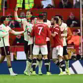 United vs Liverpool is often a fiery encounter. Credit: Getty.