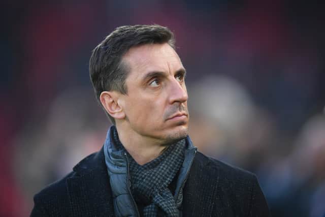 Neville feels the Glazers must build a new stadium and training ground. Credit: Getty.