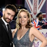 Tom and Kelsey Parker attend the Pride Of Britain Awards 2021 at The Grosvenor House Hotel on October 30, 2021 in London, England. (Photo by Gareth Cattermole/Getty Images)