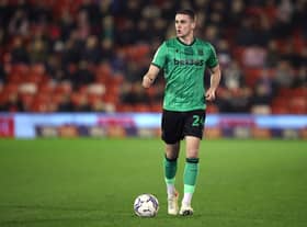 Taylor Harwood-Bellis can play at the very top, according to Stoke assistant Dean Holden. Credit: Getty.