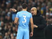 Pep Guardiola said Ruben Dias will not be fit for Saturday’s game against Burnley. Credit: Getty.