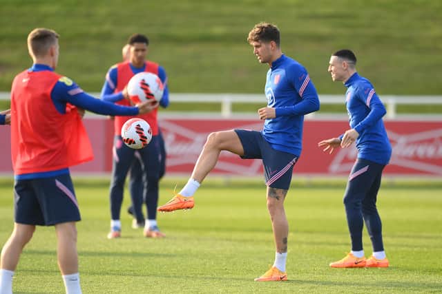 John Stones is fit after returning early from the recent England camp. Credit: Getty.