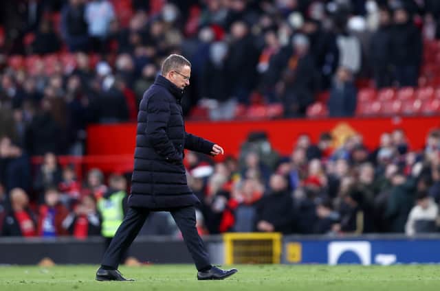 Ralf Rangnick says he has advised the board how they should recruit players once a new manager has been appointed. Credit: Getty.