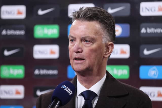 Louis van Gaal is now in charge of the Netherlands national team. Credit: Getty.