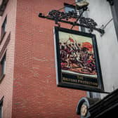 The Britons Protection in Manchester. Photo: Brett Gregory/Serious Feather