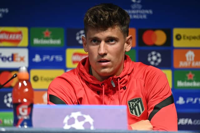 Marcos Llorente also spoke to the press ahead of Tuesday’s game. Credit: Getty.