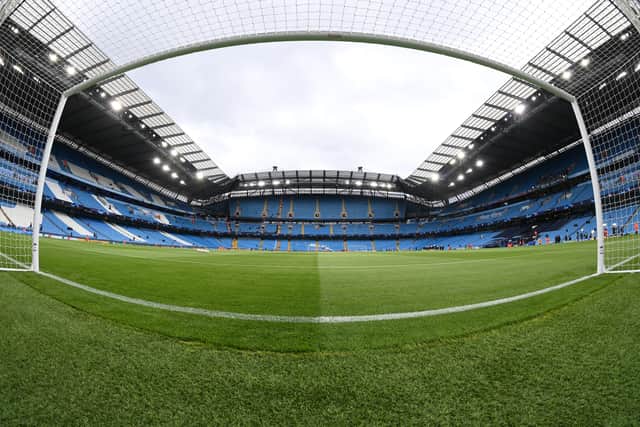 Tuesday’s first leg takes pace at the Etihad. Credit: Getty.