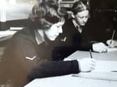Denise Calladine during her time in the armed forces