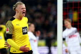 Erling Haaland has been linked with Man City. 
