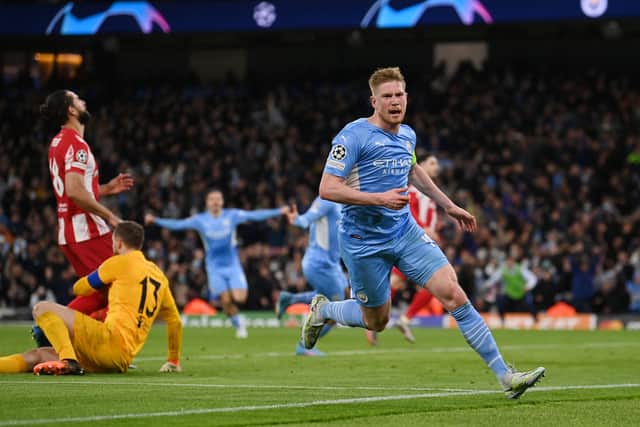 City warmed up for the game with a midweek Champions League win over Atletico Madrid. Credit: Getty.