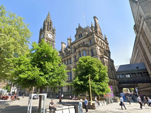 Manchester Town Hall Credit: Google