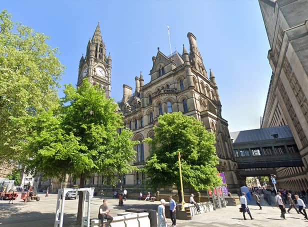 <p>Manchester Town Hall Credit: Google</p>