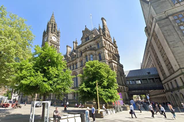 Manchester Town Hall Credit: Google