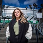 Lucy Jarvis who was seriously injured in the Manchester Arena bomb Credit: ITV/ Ryan McNamara
