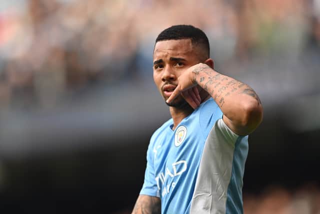 Jesus has been a vital player for City’s form in April. Credit: Getty.