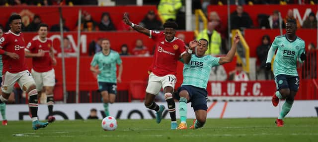 Youri Tielemans played in the recent 1-1 draw between United and Leicester. Credit: Getty.