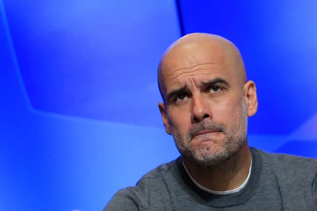 Guardiola claimed to unaware of Fernandinho’s decision. Credit: Getty.