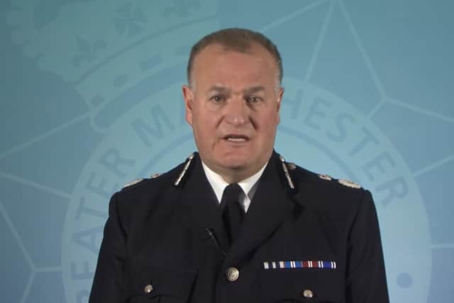 GMP Chief Constable Stephen Watson