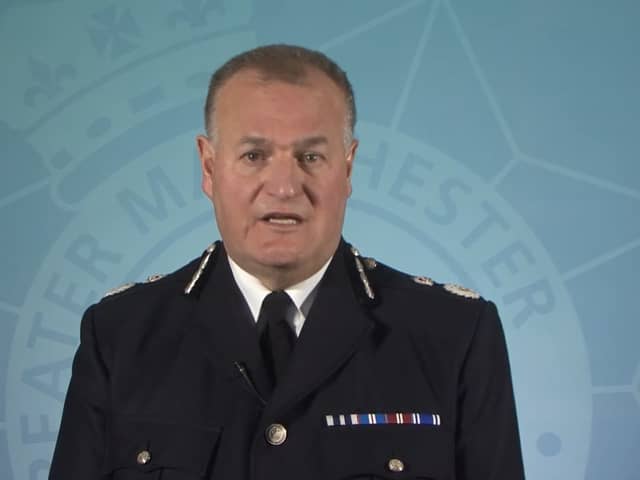 GMP Chief Constable Stephen Watson