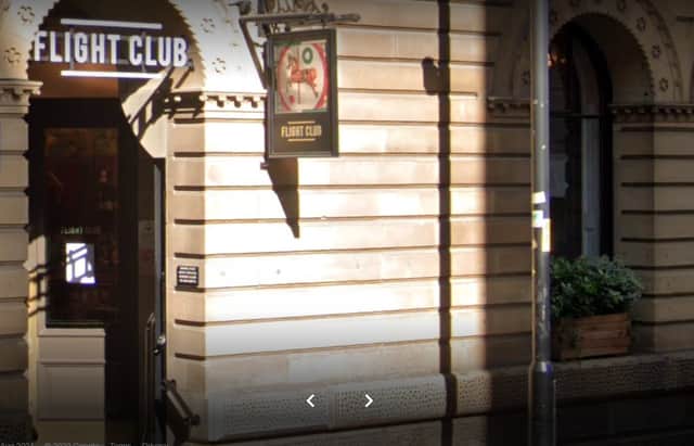 Flight Club in Manchester Credit: Google