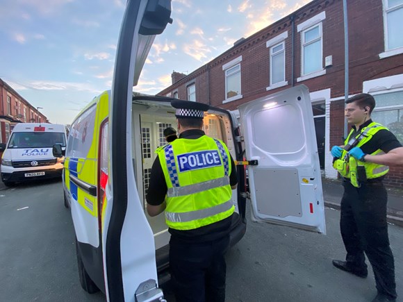 Cheetham Hill shooting: three arrests as police seize samurai swords, knives and drugs in Manchester dawn raid