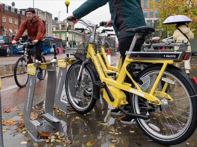 Cyclists using the Greater Manchester bike hire scheme have ridden 100,000km. Photo: TfGM