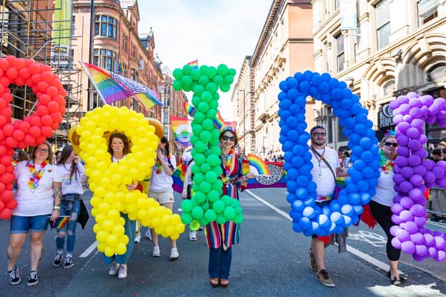 The parade through the city centre is back for Manchester Pride 2022