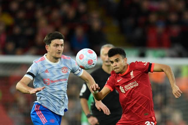 Maguire has been blamed for three of Liverpool’s four goals by fans. Credit:Getty. 