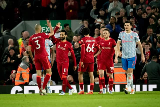 Liverpool outclassed United at Anfield. Credit: Getty.