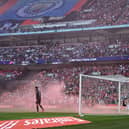 The FA Cup semi final at Wembley Credit: Getty
