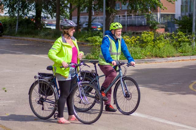 Cycling in Manchester Credit: Manchester city council