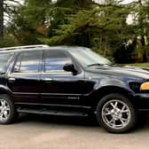 A 20-year-old Lincoln Navigator once owned by David Beckham Credit: Mullock's Auctioneers / SWNS