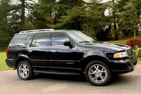 A 20-year-old Lincoln Navigator once owned by David Beckham Credit: Mullock's Auctioneers / SWNS