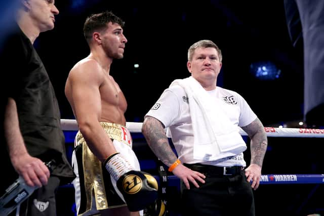 Rick Hatton (right) is coming back into the ring