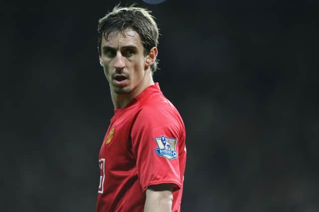 Neville for United in 2008 - he will likely mount pressure on ten Hag