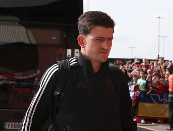 Police were called to Harry Maguire’s home on Thursday.